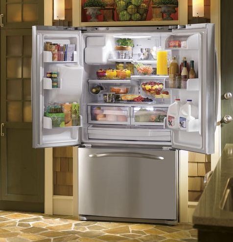为何GE冰箱冷藏室有灯冷冻室没有？