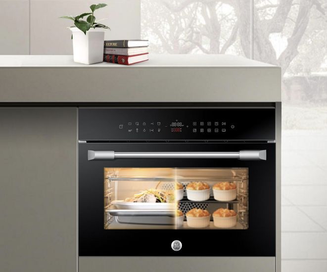 GE蒸烤一体机能满足全家人的烹饪需求